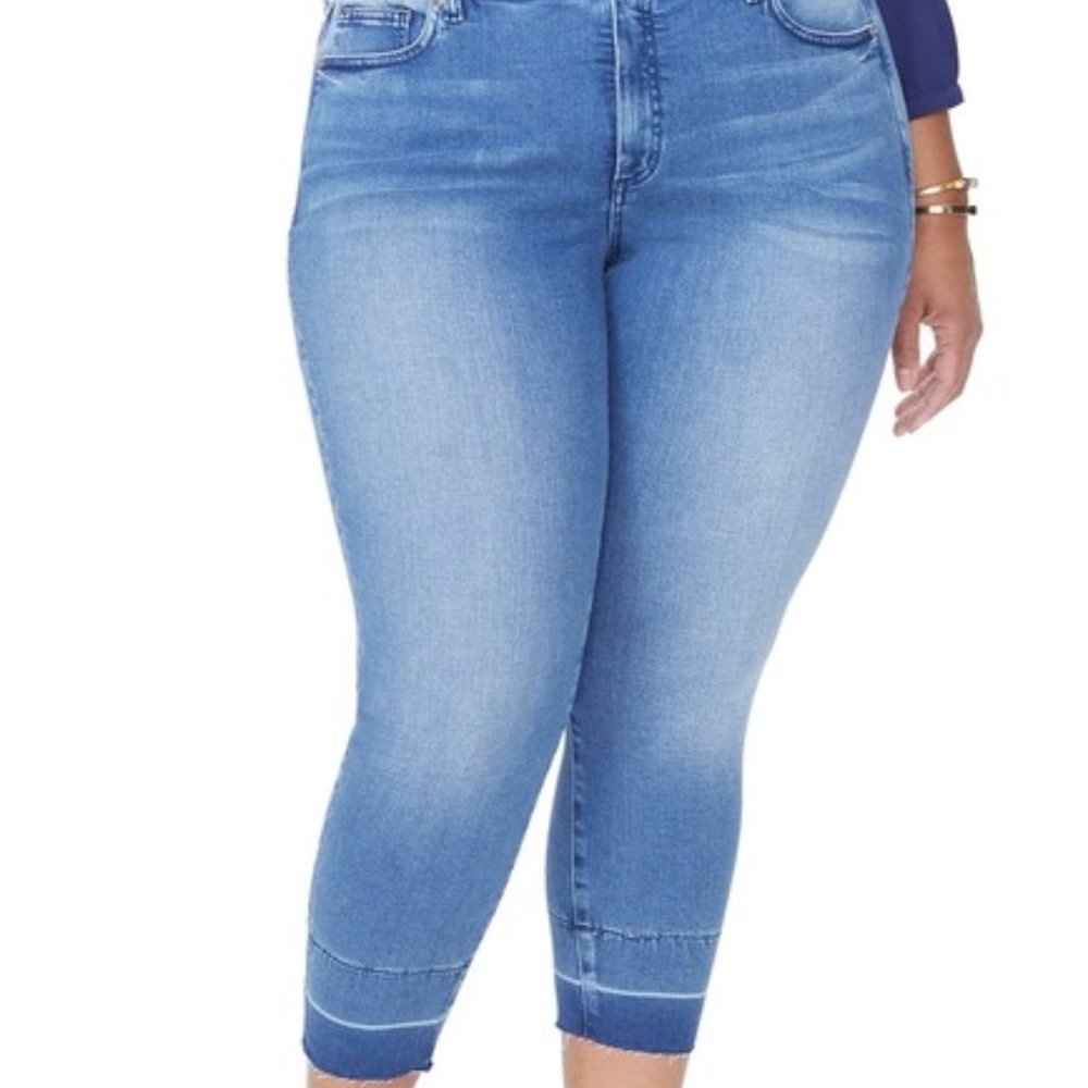 NYDJ Alina Release Hem Ankle Skinny Jeans Size 20